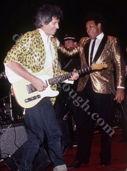 Keith Richards, Chubby Checker 1986, NY.jpg